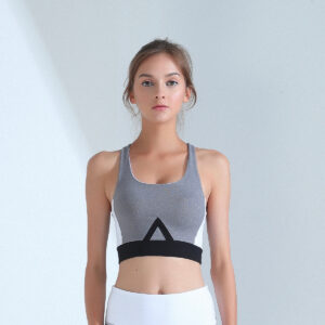 Spring Fashion Yoga Sports Vest Set Traceless Bra Sports Bra